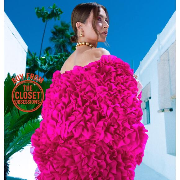 ZARA Blogger Fave Textured Coat with Self-Belt NWT 💗 - Picture 12 of 16